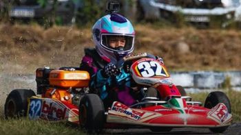 Últimas vueltas con sabor a gloria para Adolfo Serna en el Karting salteño