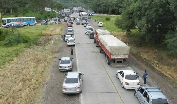 Los cortes de ruta ya empezaron en toda la provincia