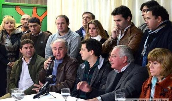 Fellner, De Pedro y Parrilli encabezaron un acto del Partido Justicialista en Neuquén