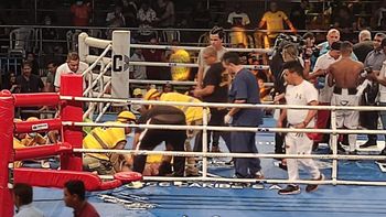 Boxeador colombiano en coma tras nocaut