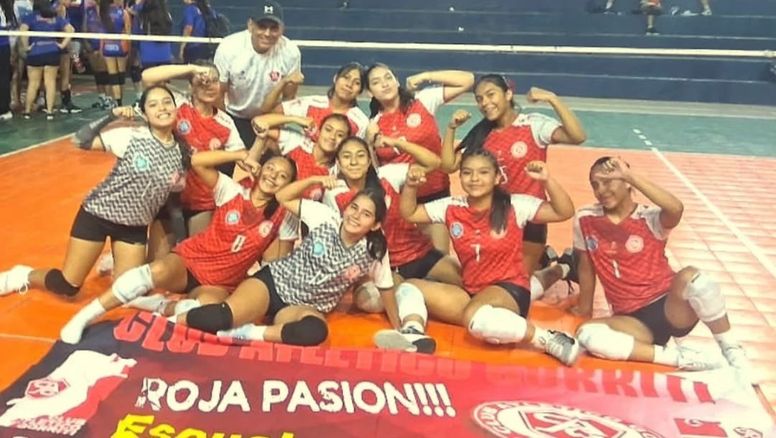 Gran desempeño del vóley femenino de Gorriti en torneo internacional