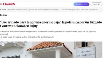 El caso de Jujuy como estampa de corrupción provincial en los medios nacionales