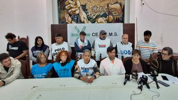 Gremios docentes se unen por un reclamo común: mejoras salariales