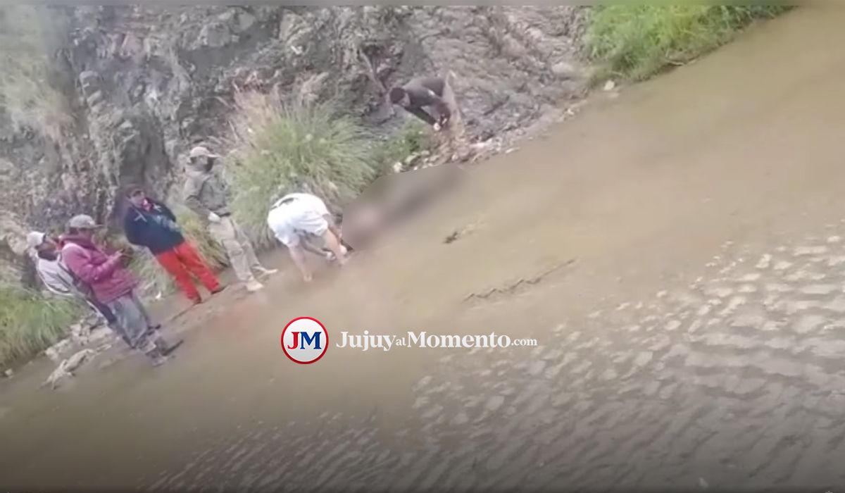 La Quiaca – Villazón: quiso cruzar la frontera, fue arrastrado por el río y murió