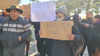 EJESA cortó la luz en el Asentamiento Aeroclub y estallaron los vecinos