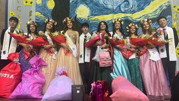 Santina Muñoz es la soberana 2025 del Colegio Santa Teresita
