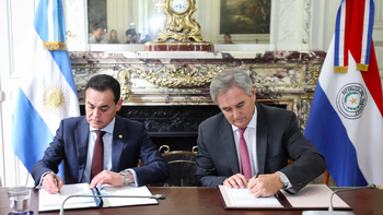 Pablo Quirno se reunió con el canciller de Paraguay y firmaron un acuerdo de 