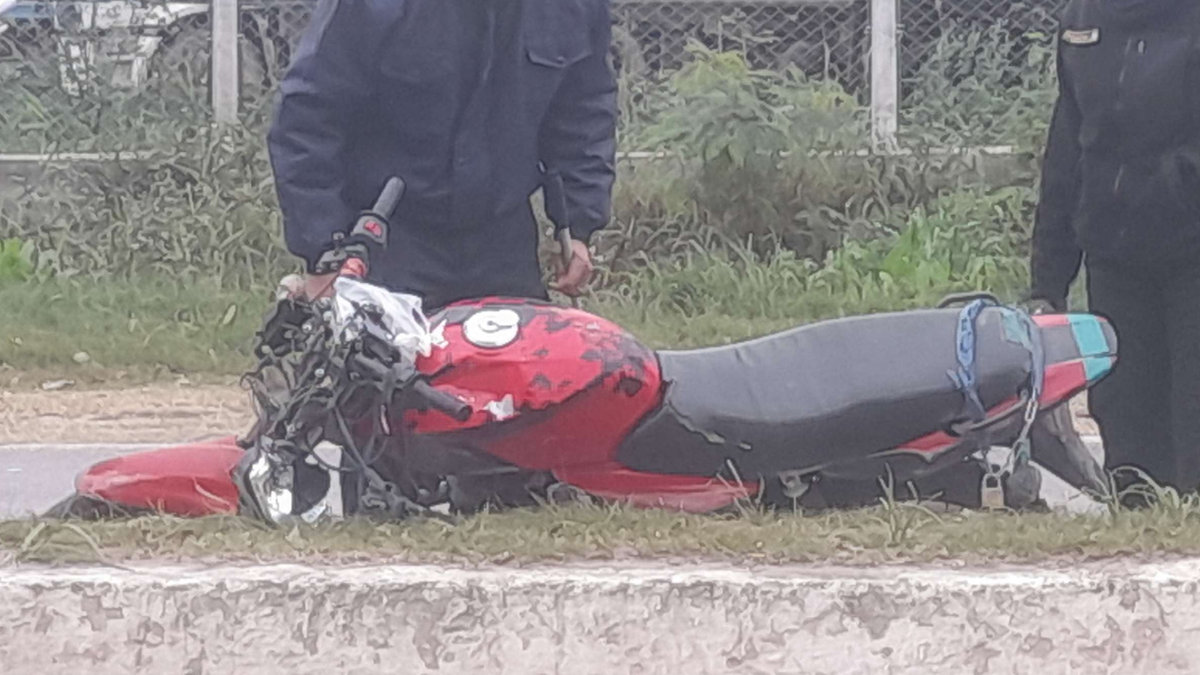 Fatalidad En Libertador: Motociclista Chocó Contra Un Separador Y Murió