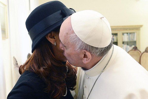 El papa Francisco se entrevistó con Cristina Fernández
