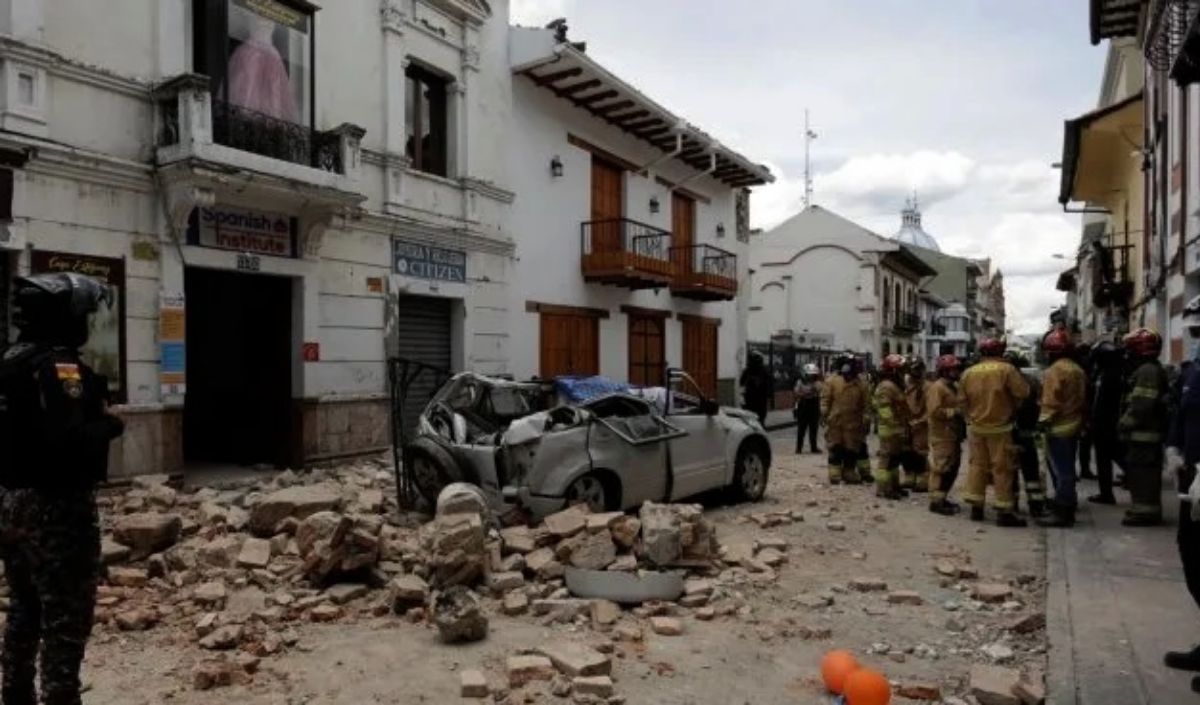 Trágico terremoto en Ecuador: ya son 14 los muertos