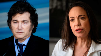 Milei viajará a Noruega para acompañar a María Corina Machado al Premio Nobel de la Paz