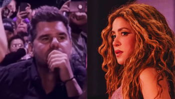 El video de Antonio de la Rúa en el show de Shakira aumenta los rumores de acercamiento