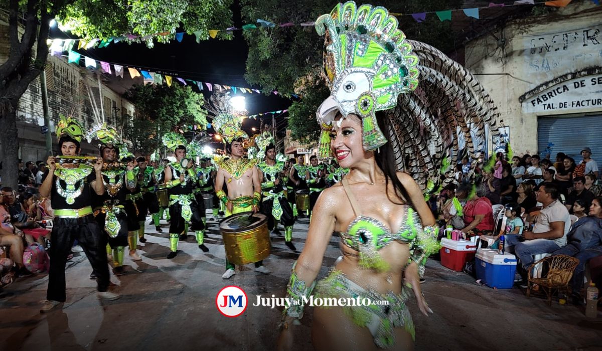 San Pedro de Jujuy: se realizó la última noche de los corsos