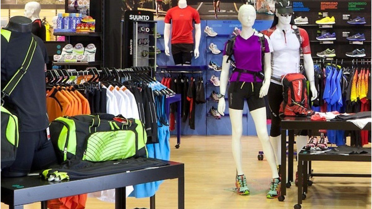 Un negocio de indumentaria deportiva logró recuperar un 90 de las ventas