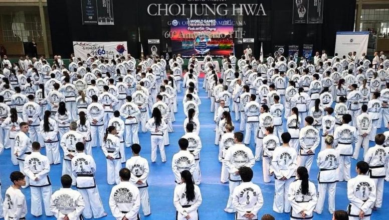 La Federación jujeña de Taekwondo dijo presente en la Master Class del GM Choi Jung Hwa