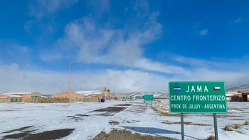 Cierre preventivo del Paso de Jama por alerta meteorológica