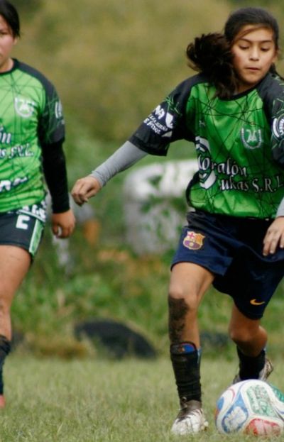Nicole Troche hizo historia con apenas 11 años y marcó su primer gol en Sub 17