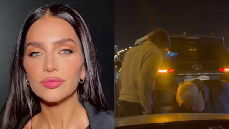 Zaira Nara mostró el drama que vivió con su auto en plena autopista