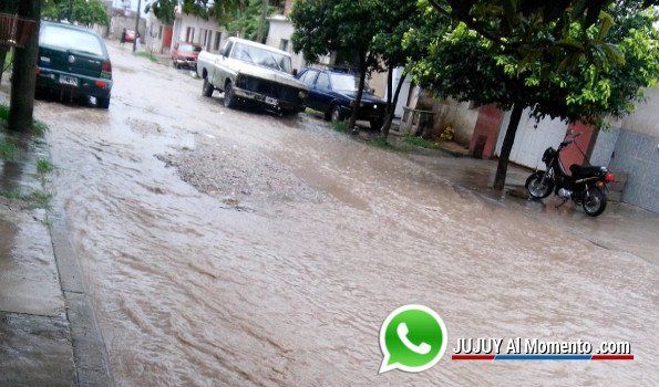 Otra lluviosa jornada en Jujuy