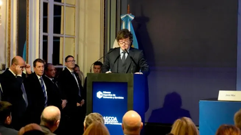 Javier Milei defendió el modelo económico: 