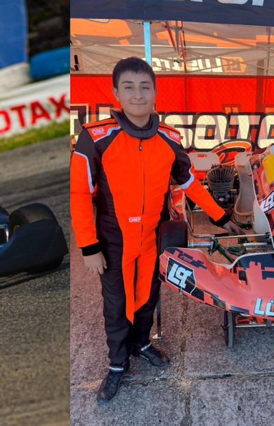 Felipe Balderrama, talento jujeño en la escena nacional del karting