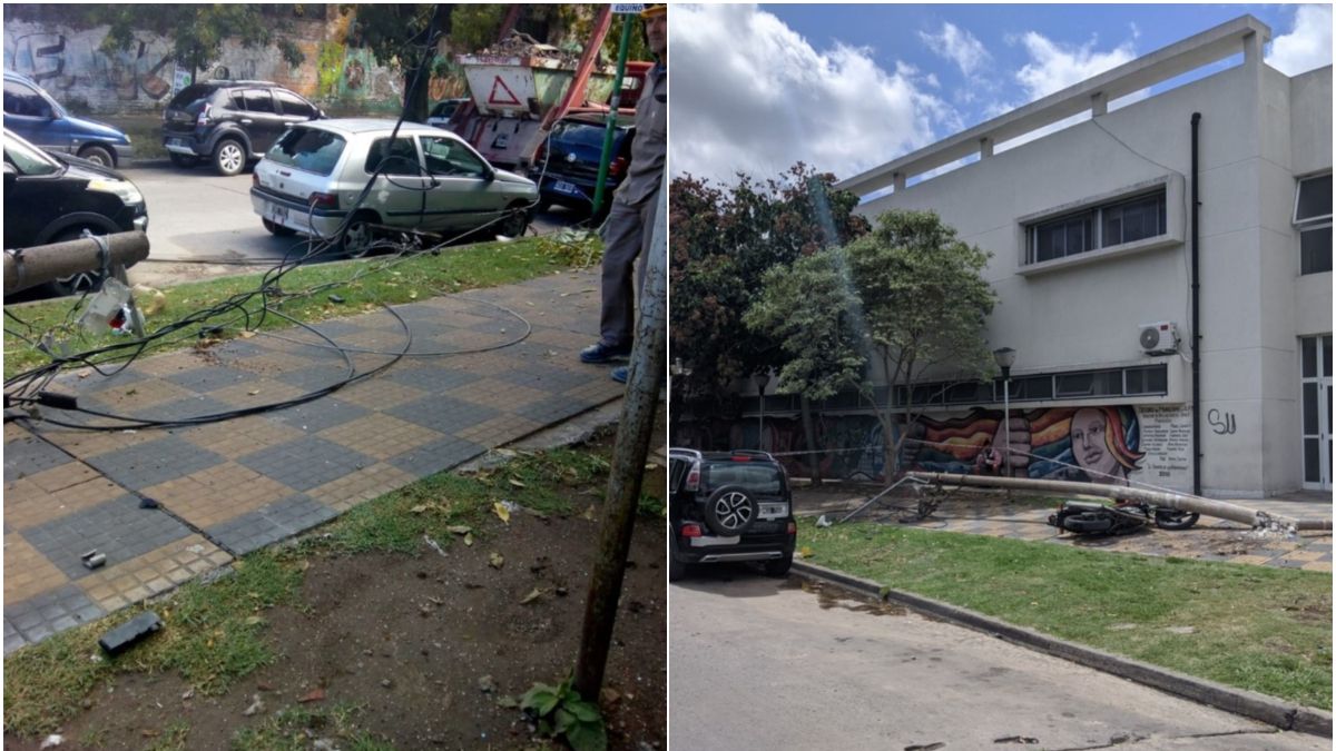 Un Médico Murió Al Ser Aplastado Por Un Poste De Luz En La Plata