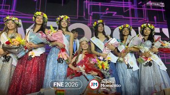 Noche de brillo: el Divino Redentor coronó a Isabel Lezcano Acuña como su nueva representante