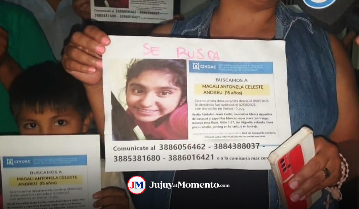 Menor desaparecida: Ante la demora de la policía, la familia la busca por su propia cuenta