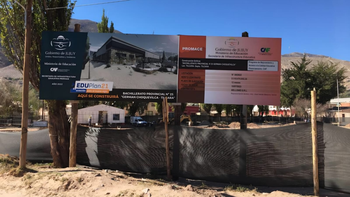 Bachillerato N°25 de Tilcara: 39 años sin edificio propio y con obras paralizadas