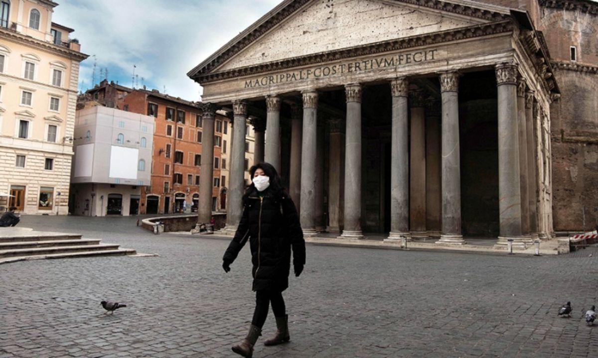 Italia: el barbijo vuelve a ser obligatorio en Roma y alrededores