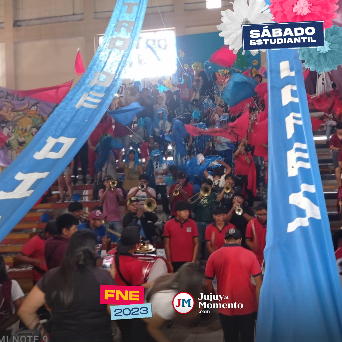 Palpalá: Las hinchadas se lucieron en el segundo sábado estudiantil