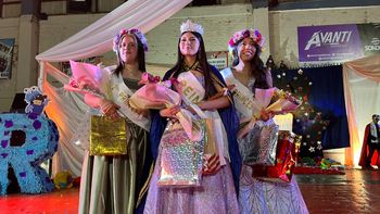 Ana Victoria Velasquez es la soberana del Colegio Cristo Rey