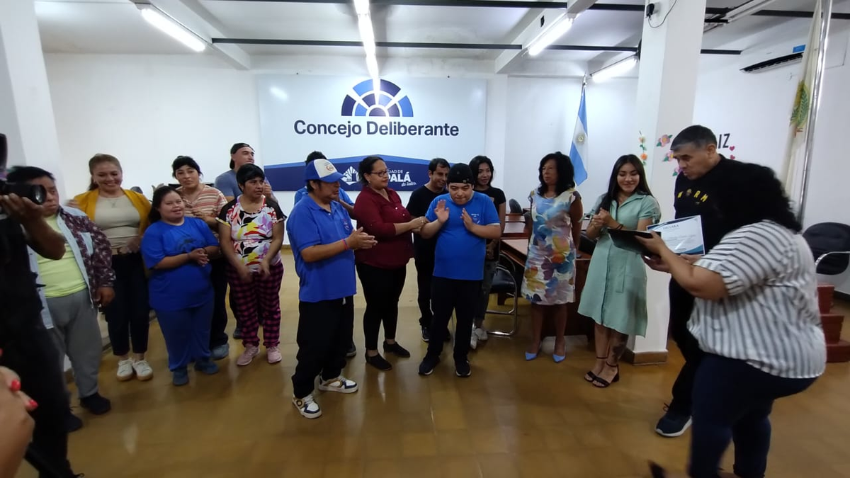 Gran labor: el Centro de Día Oscar López de Palpalá fue reconocido por sus 25 años