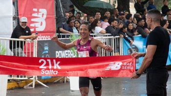 Jujuy se hizo fuerte en Salta: Miguel Maza ganó los 21K de la New Balance