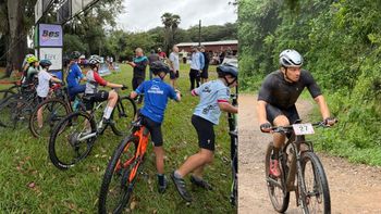 La lluvia no frenó la pasión por el Mountain Bike en Tilquiza