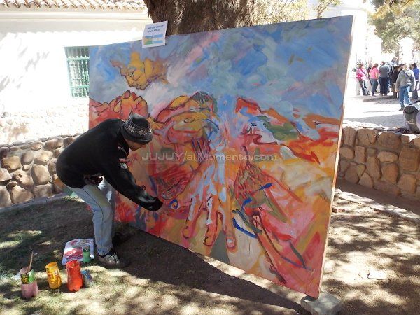 Muralistas de todo el país llenaron de color a Humahuaca