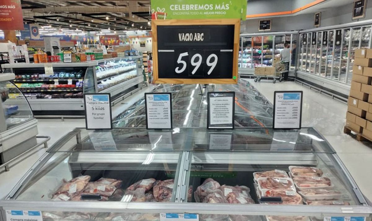 Rige el acuerdo de precios de cinco cortes de carnes para las fiestas