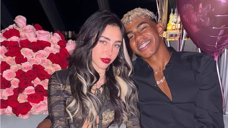 Lamine Yamal mostró la sorpresa romántica que le preparó a Nicki Nicole