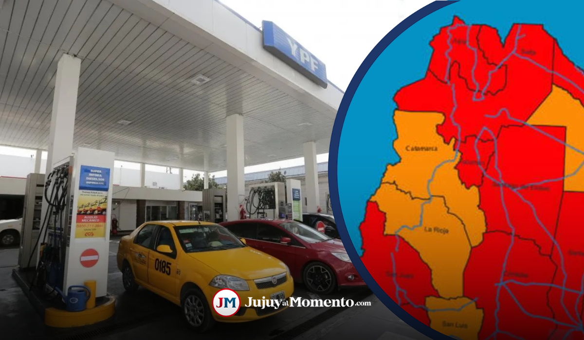 Falta de gasoil: Jujuy sigue entre las provincias en rojo