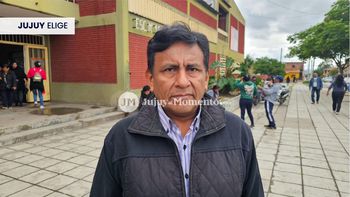 Julio Mamaní, candidato de la Izquierda, instó a la ciudadanía a acercarse a las urnas