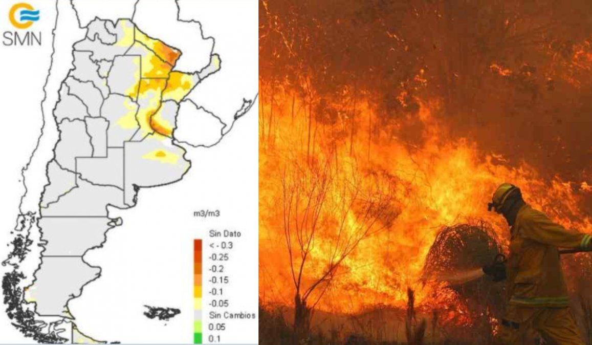 Se Registran Numerosos Focos De Incendio Sobre Varias Provincias Argentinas