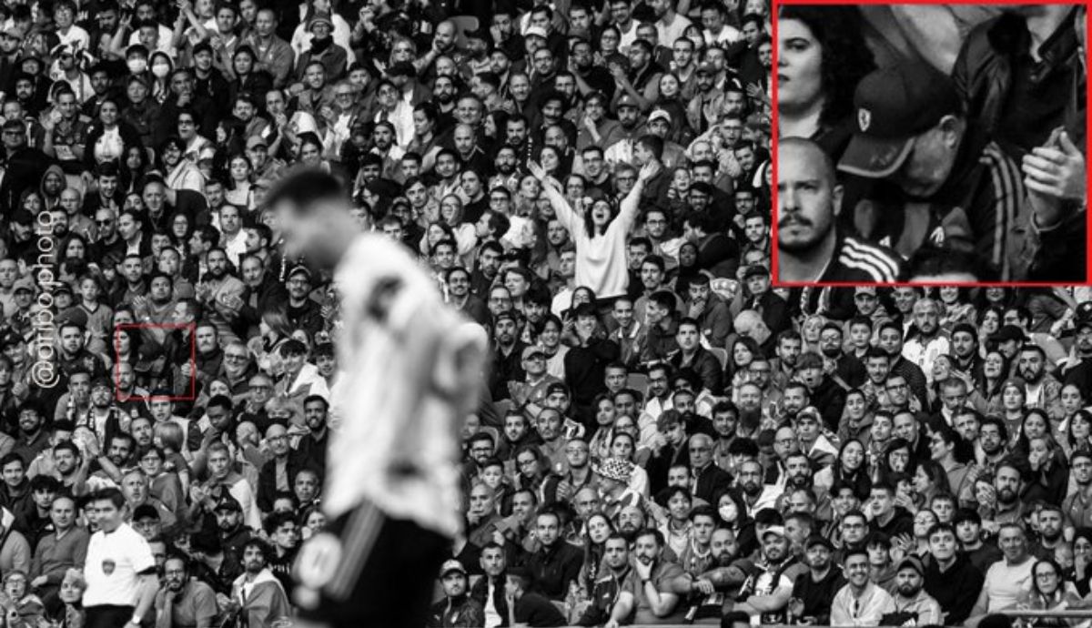 La foto de Messi en Wembley que se hizo viral