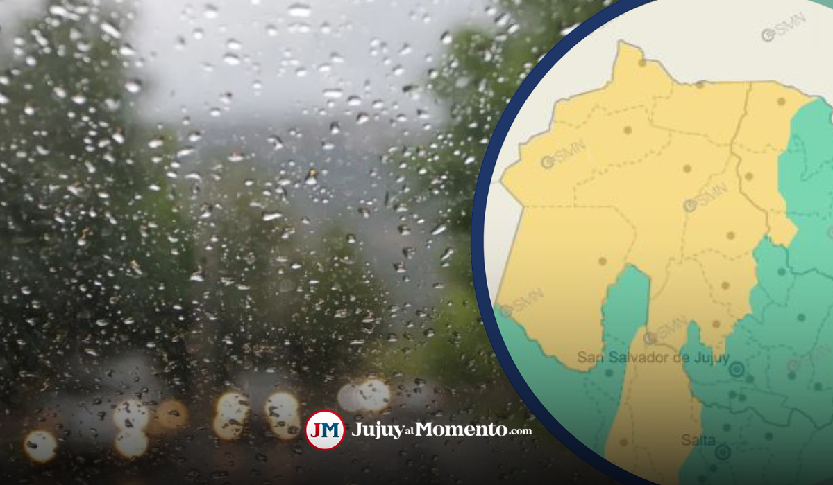 Vuelven las lluvias a Jujuy: rige una nueva alerta amarilla