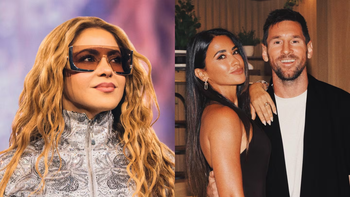 Shakira hizo emocionar a Antonela Roccuzzo y a Lionel Messi con las palabras que les dedicó