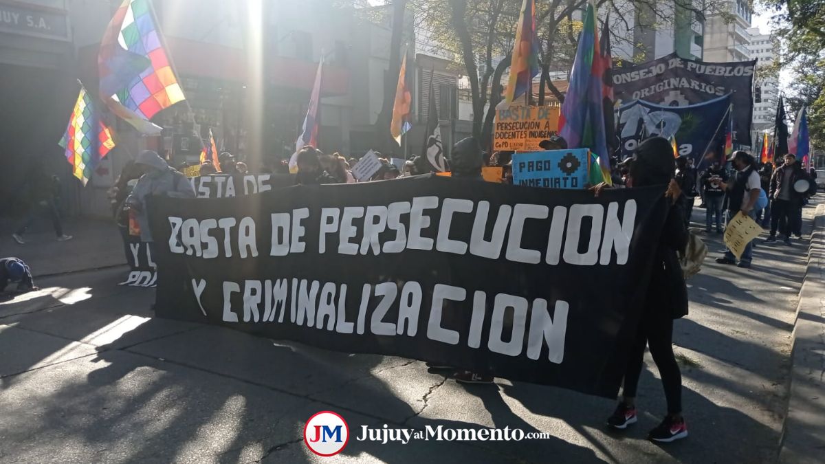 Tensión social en Jujuy: masivo reclamo de las organizaciones contra Morales
