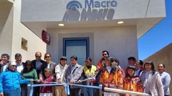 Banco Macro suma un nuevo cajero automático en la localidad de Olaroz, en el corazón de la puna jujeña
