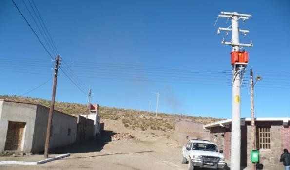 Fue habilitado el servicio eléctrico para cuatro localidades puneñas