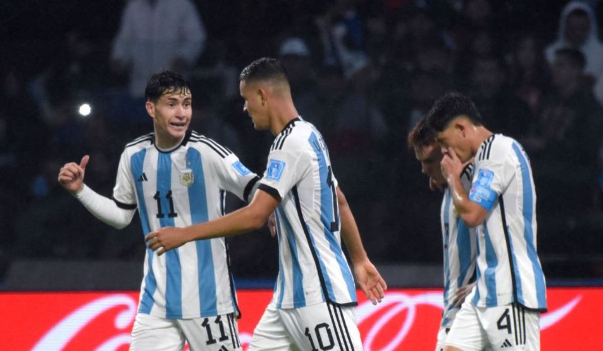 Argentina le ganó a Uzbekistán en su debut por el Mundial Sub 20