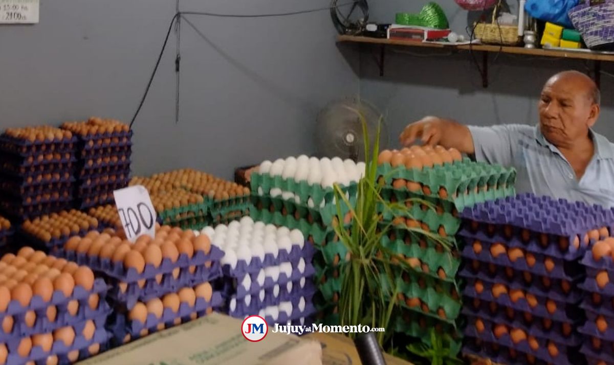 En Jujuy, el maple de huevo se vende a $700 y se espera un nuevo aumento