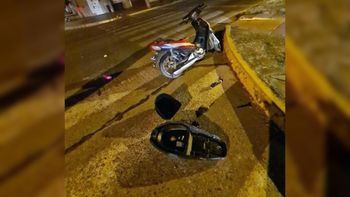 Un motociclista se encuentra grave tras derrapar en la Avenida Párroco Marshke